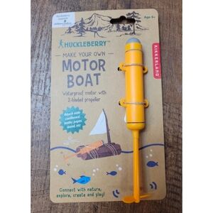 BUNDLE & SAVE Kikkerland Huckleberry Make Your Own Motor Boat